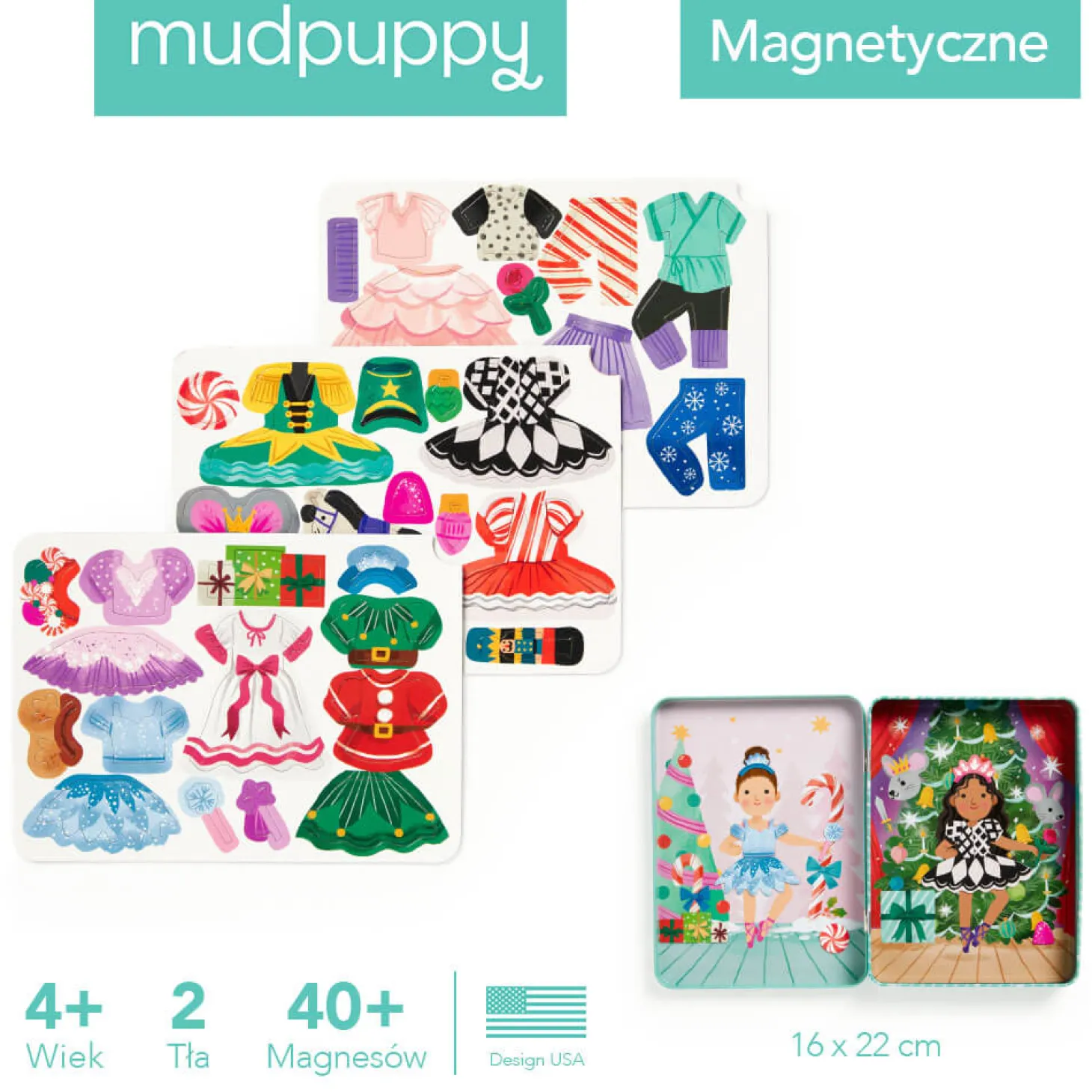 Magnetyczne postacie Zaczarowany dziadek do orzechów 4+