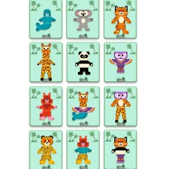 Magnetyczne puzzle Inzebox SAFARI