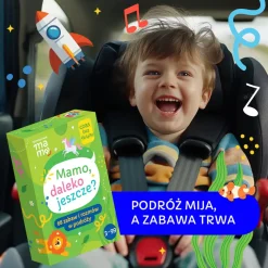Mamo, daleko jeszcze? - Karty do rozmów i zabaw w podróży 3+