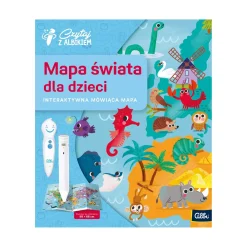 Mapa świata dla dzieci 4+