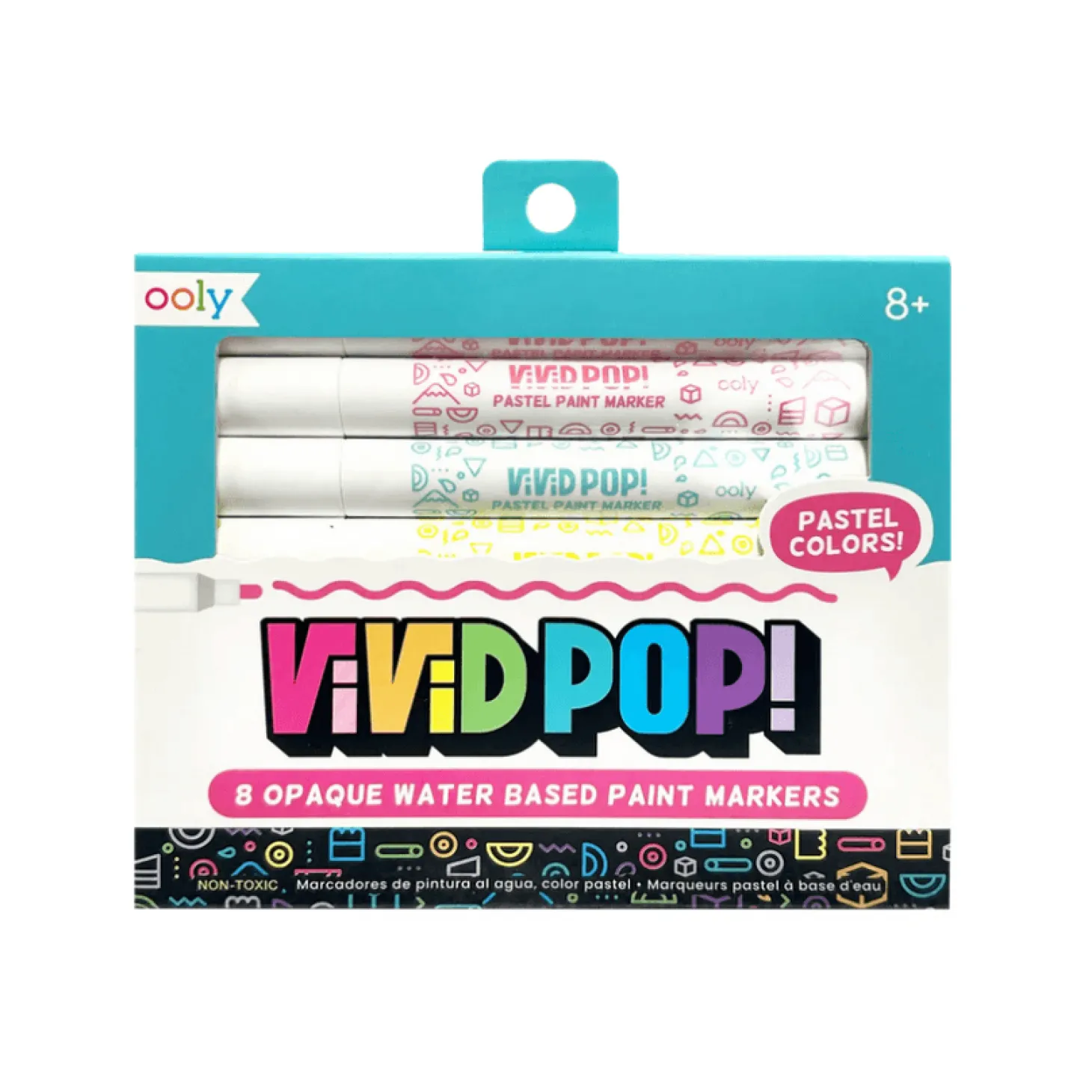 Markery Akrylowe Vivid Pop! Pastelowe Kolory