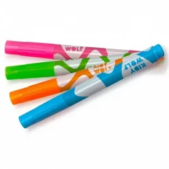 Markery fluorescencyjne KIDYMARKERS - różowy, zielony, pomarańczowy, niebieski