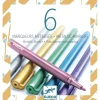 Markery metaliczne - 6 szt.