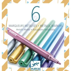 Markery metaliczne - 6 szt.