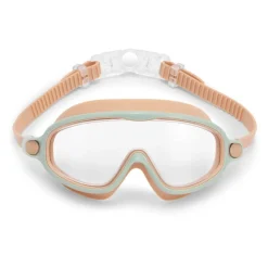 Maska do pływania i nurkowania Aqua - Oak Beige, 3-8 lat