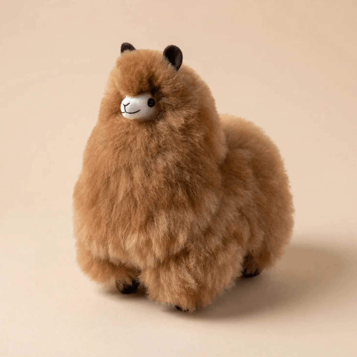Maskotka Alpaka - Hazelnut