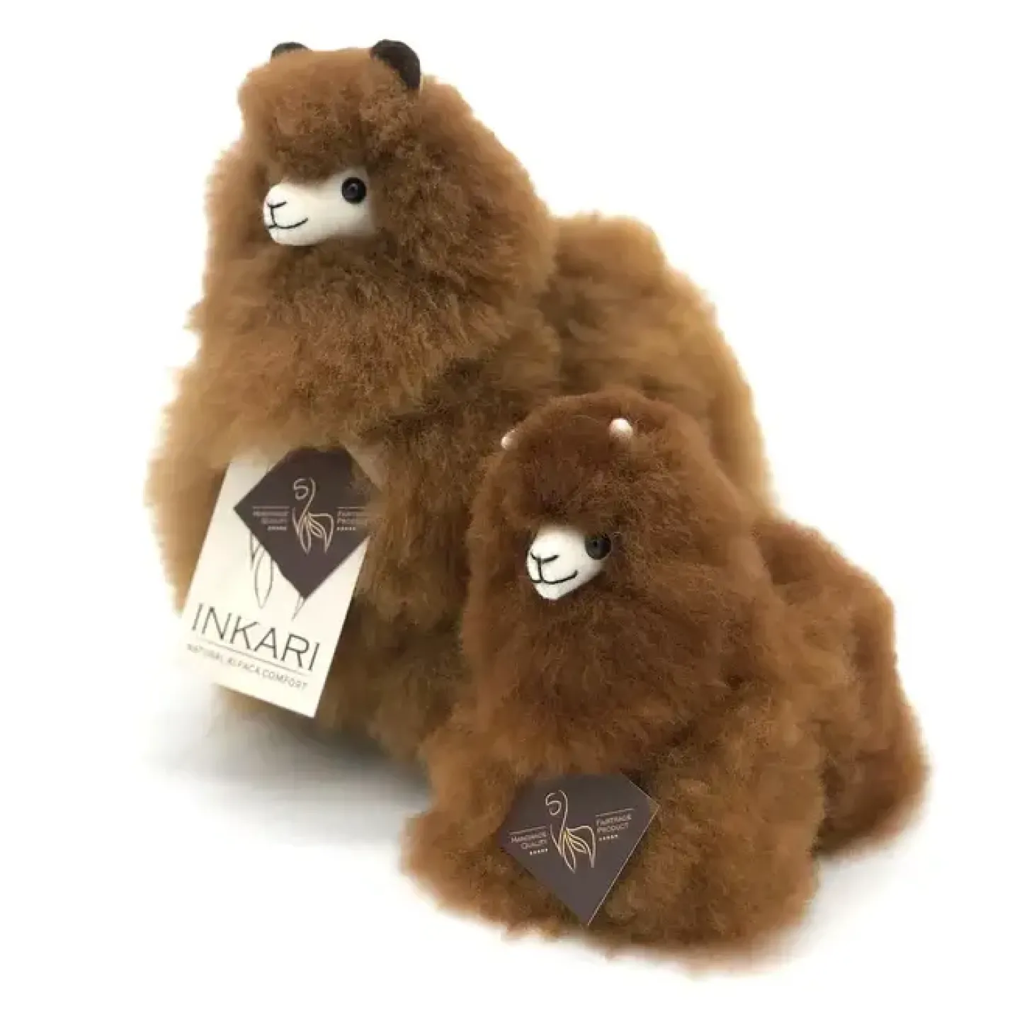 Maskotka Alpaka - Walnut