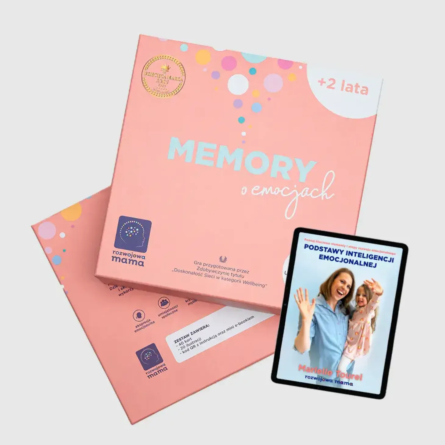 Memory o emocjach – gra o emocjach + mini e-book 2+