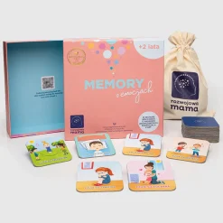 Memory o emocjach – gra o emocjach + mini e-book 2+