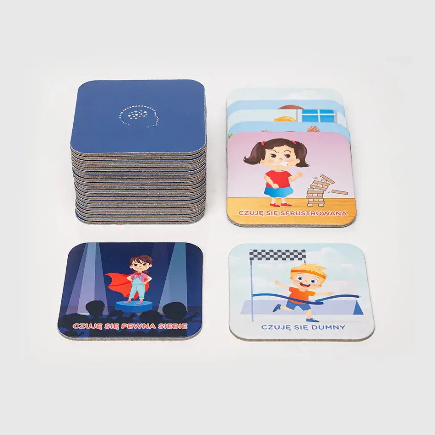 Memory o emocjach – gra o emocjach + mini e-book 2+