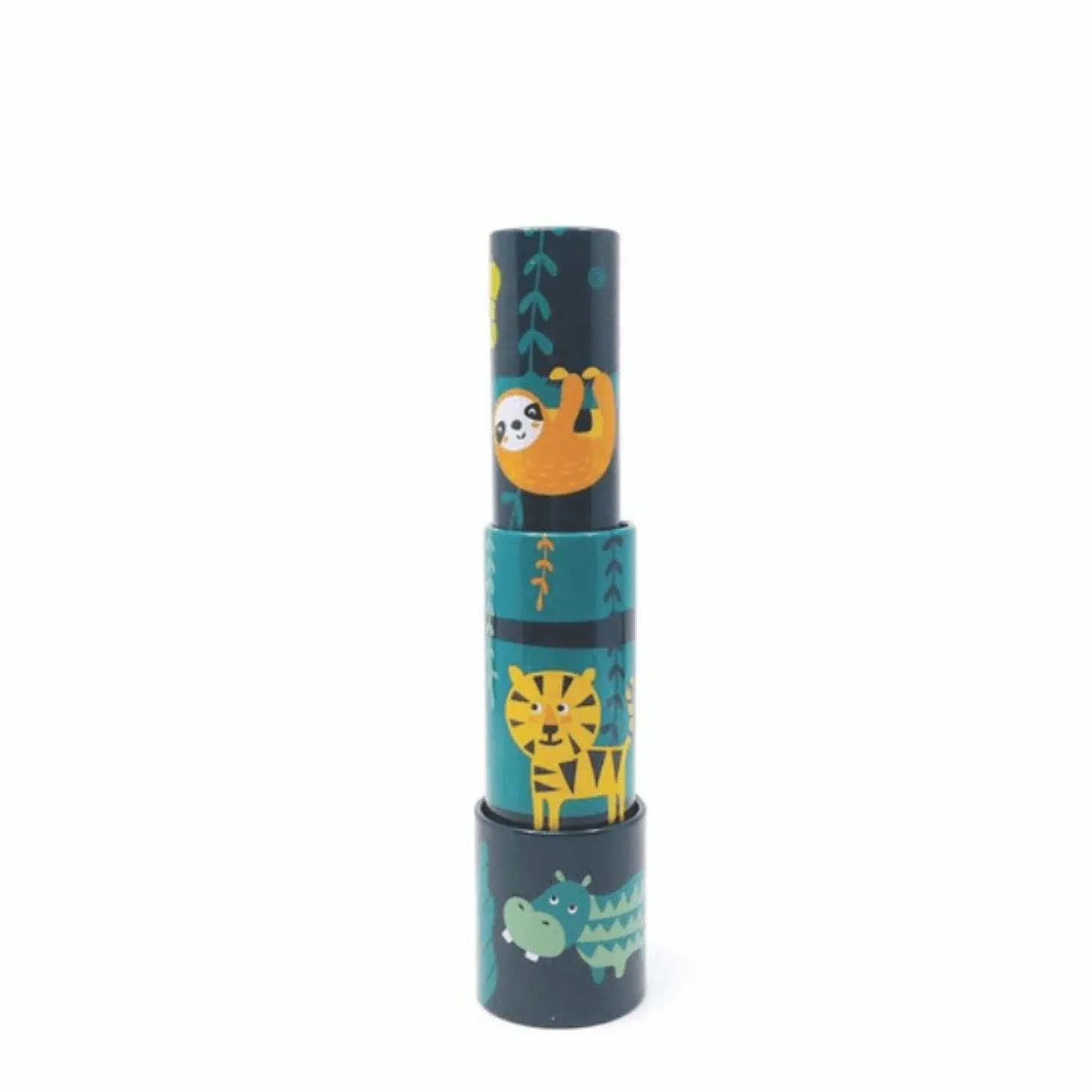 Metalowy kalejdoskop teleskopowy - Wild Life Blue