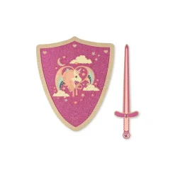 Miecz i tarcza - pink