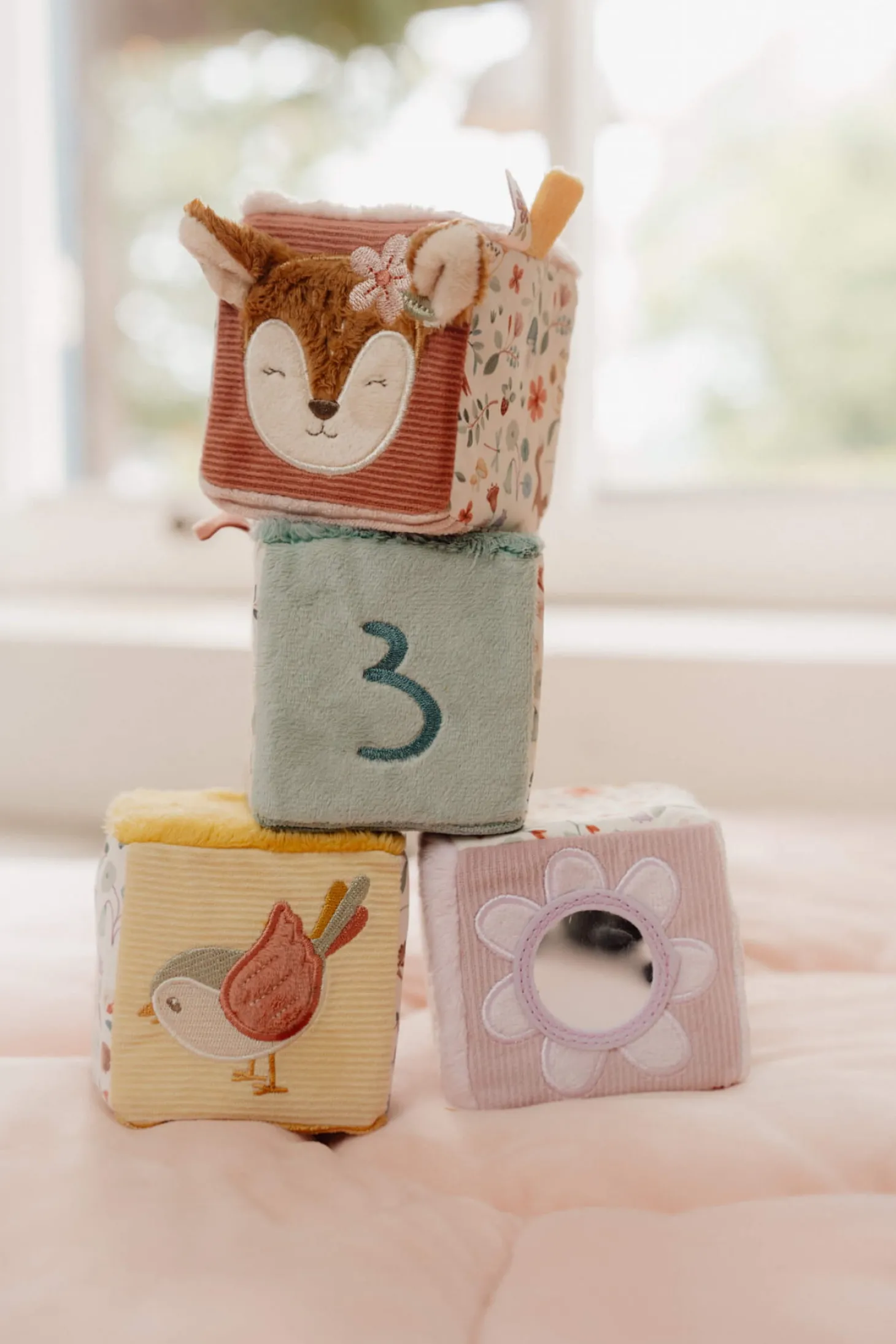 4 Miękkie kostki aktywizujące Fairy Garden