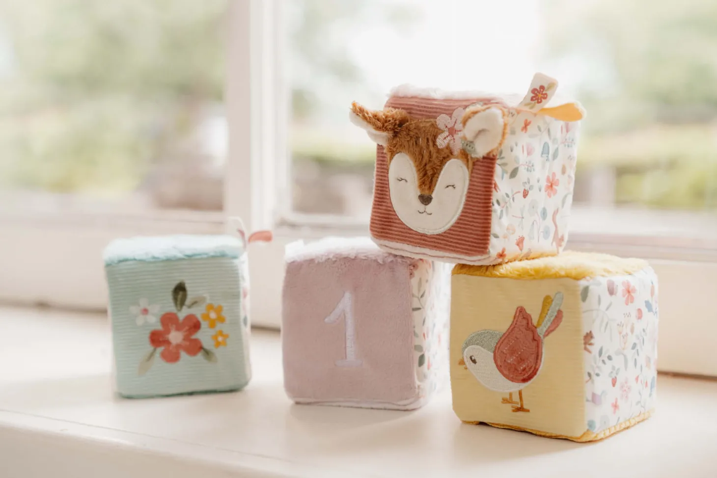 4 Miękkie kostki aktywizujące Fairy Garden