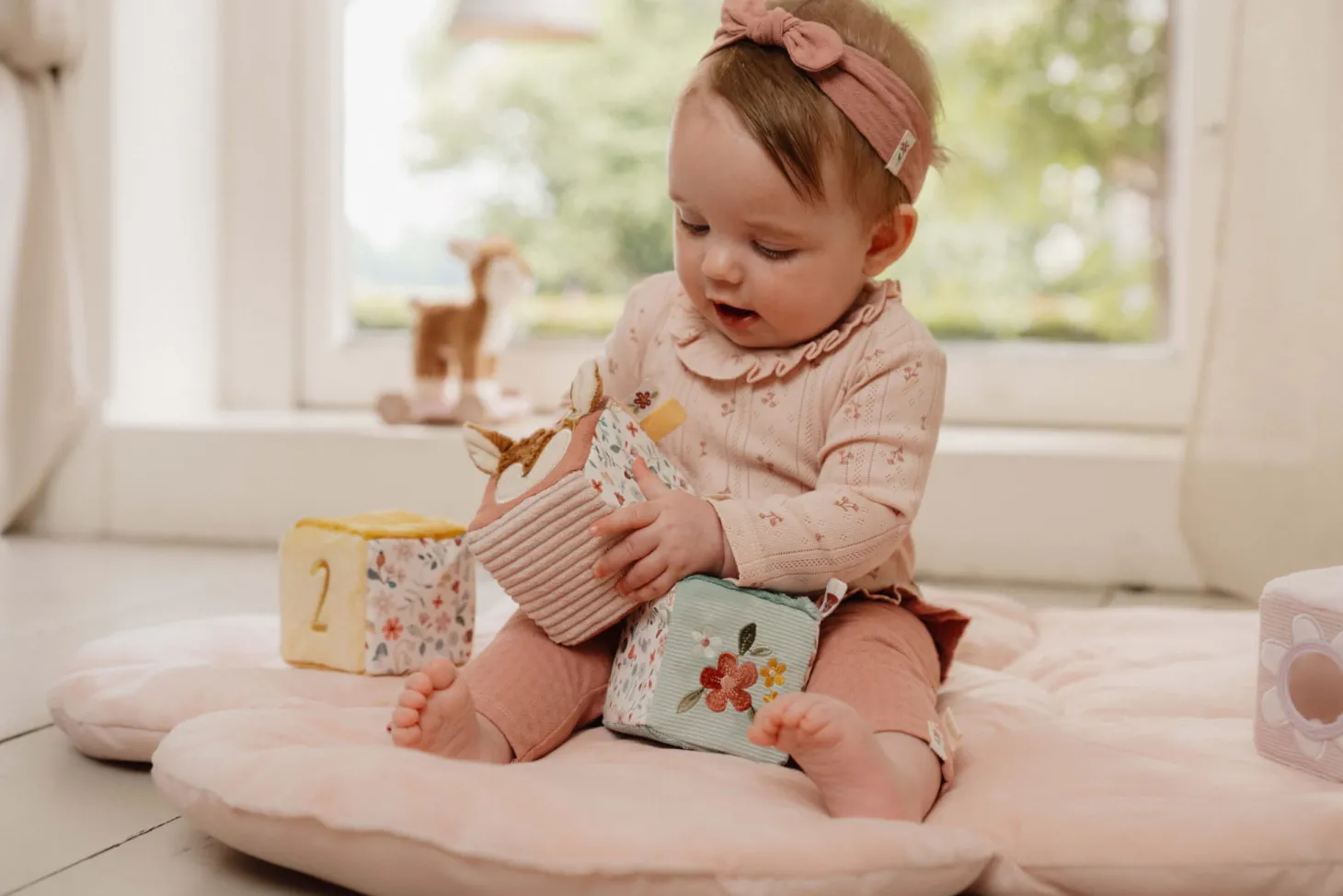 4 Miękkie kostki aktywizujące Fairy Garden