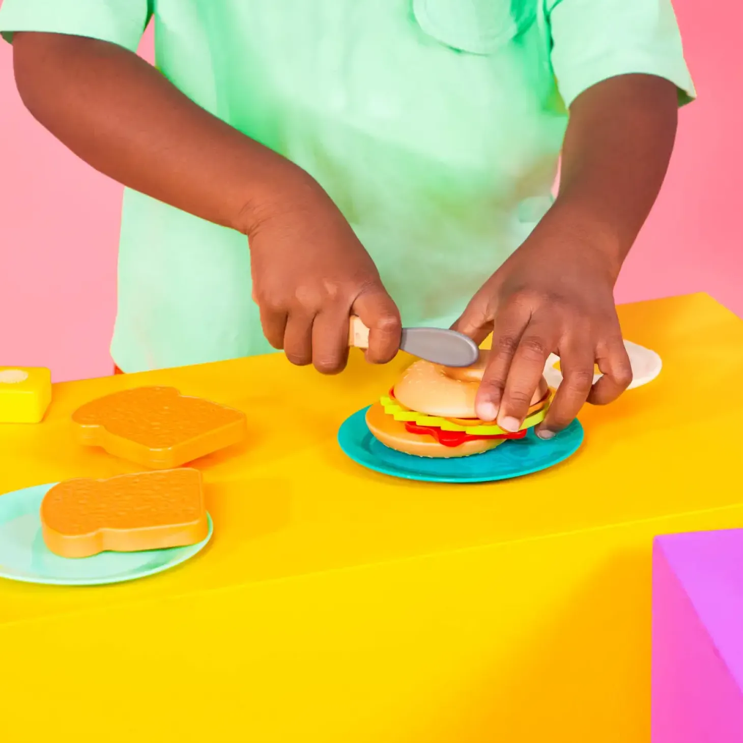 Mini Chef - Breakfast Playset - toster i akcesoria śniadaniowe