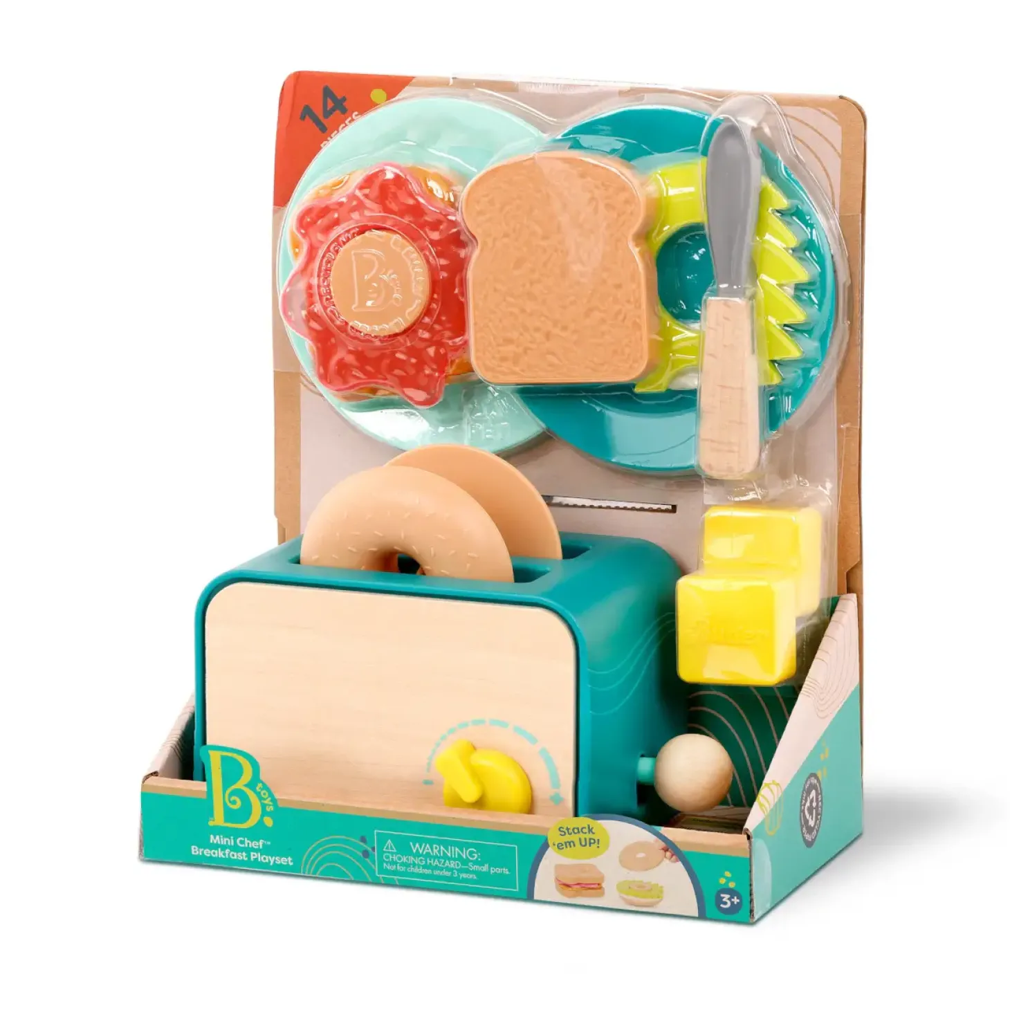 Mini Chef - Breakfast Playset - toster i akcesoria śniadaniowe