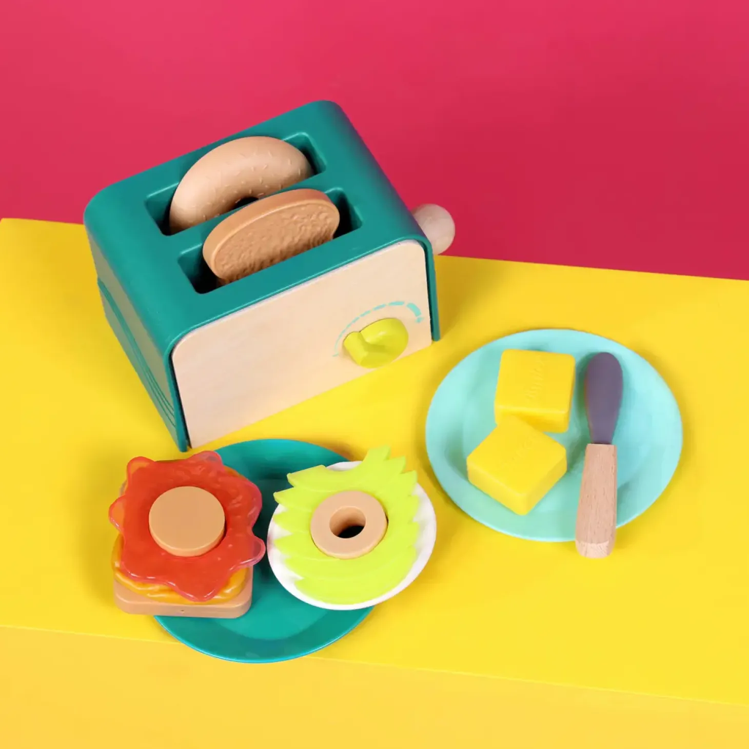 Mini Chef - Breakfast Playset - toster i akcesoria śniadaniowe