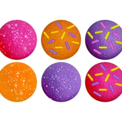 Mini gniotki sensorycze NeeDoh Dohnut Holes, 6 szt.