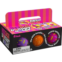 Mini gniotki sensorycze NeeDoh Dohnut Holes, 6 szt.