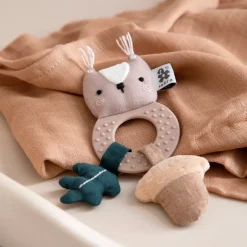 Mini grzechotka z gryzakiem - Zappy the squirrel
