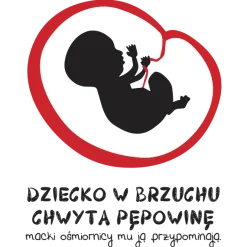 Mini ośmiorniczka kontrastowa BIAŁO-CZARNA