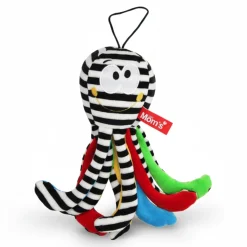 Mini ośmiorniczka kontrastowa BIAŁO-CZARNA