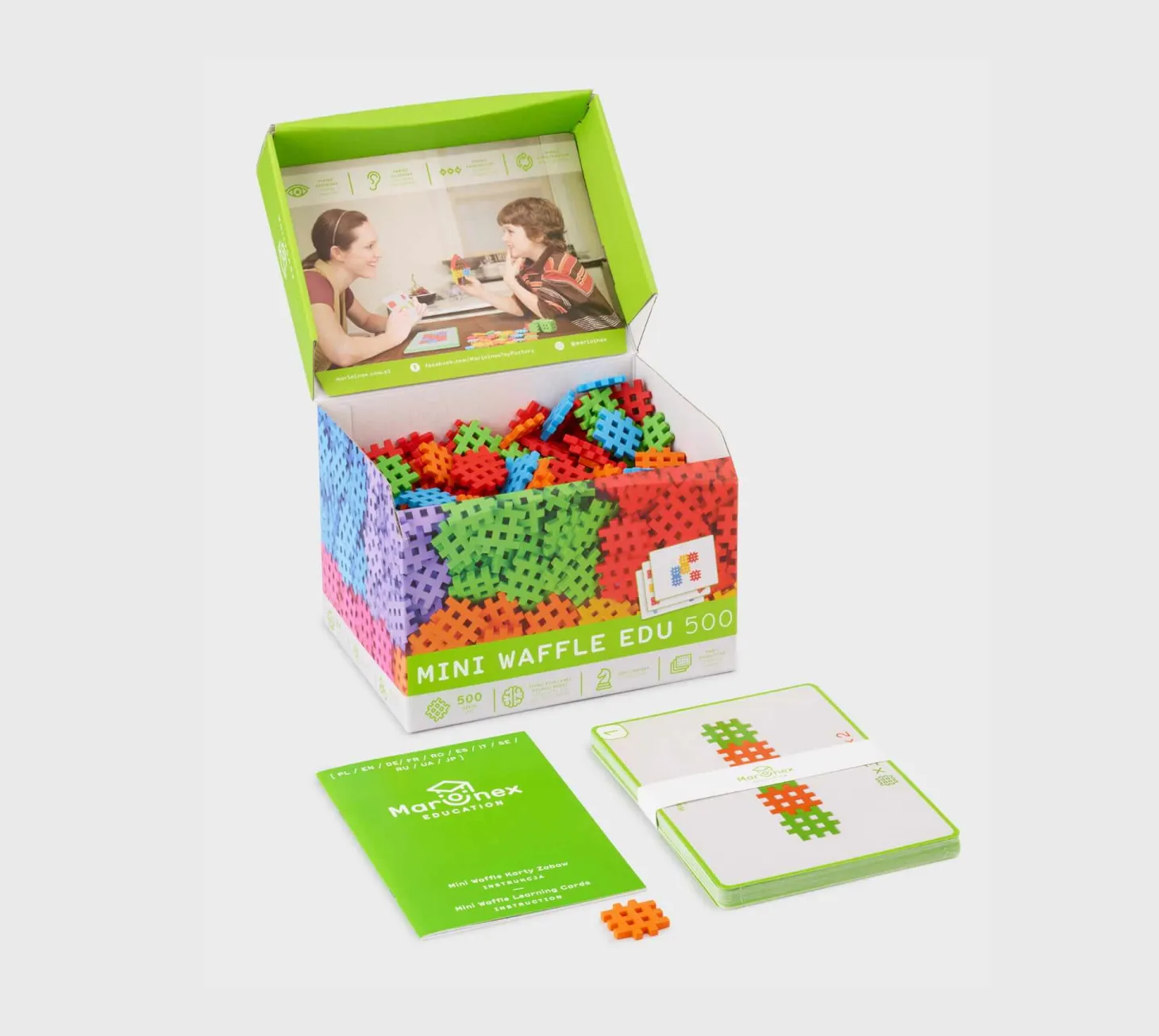Mini Waffle Education 500 szt.