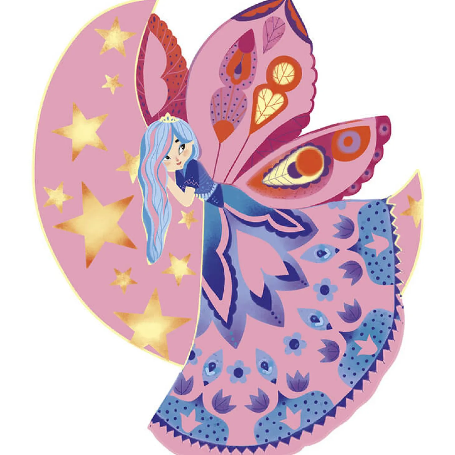 Multizestaw kreatywny 11 dekoracji Wróżki Magic Fairies 5+