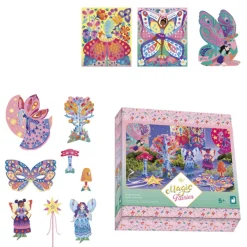 Multizestaw kreatywny 11 dekoracji Wróżki Magic Fairies 5+