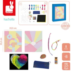 Multizestaw kreatywny - Kolory I love creativity 8+