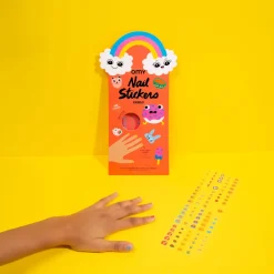 Naklejki na paznokcie dla dzieci Kawaii - 200 sztuk