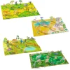 Naklejki wielokrotnego użytku 3D ZWIERZĘTA 3+