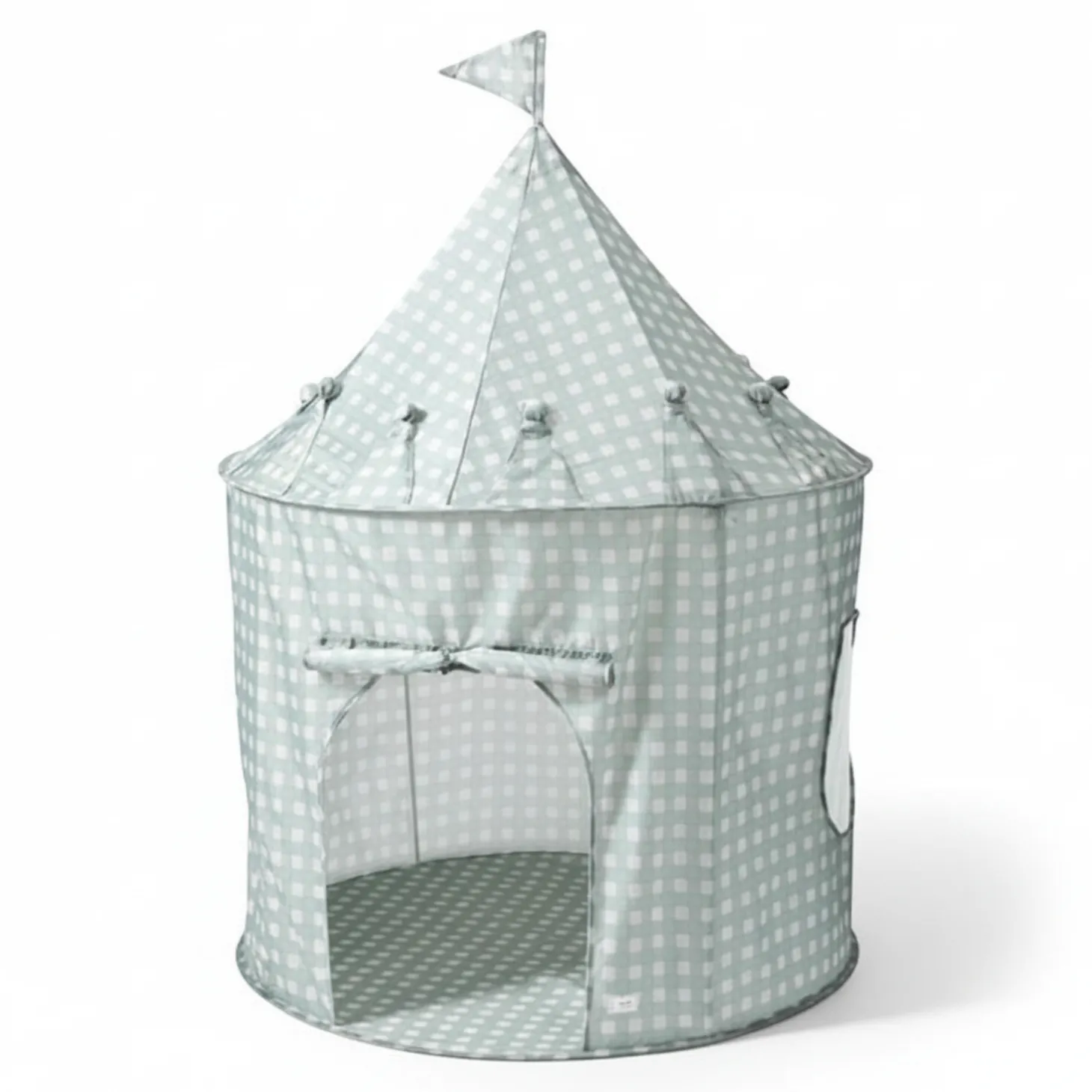 Namiot dla Dzieci Recycled Gingham Blue