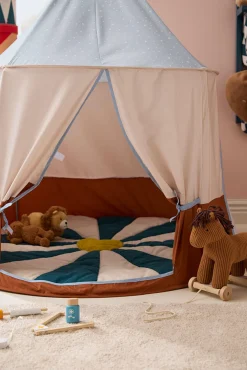 Namiot do zabawy Circus - niebieski