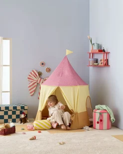 Namiot do zabawy Circus - różowy