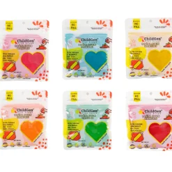 Naturalna ciastolina do zabawy, KOLORY PODSTAWOWE, eko-pack 6 szt. Re-Fill Play Dough