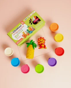 100% naturalna ciastolina zestaw eco kubków, 8 szt. wegańska, certyfikowana, 2+
