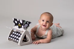 Obracająca się książeczka grzechocząca Tummy Time