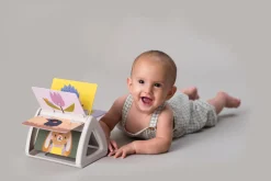 Obracająca się książeczka grzechocząca Tummy Time
