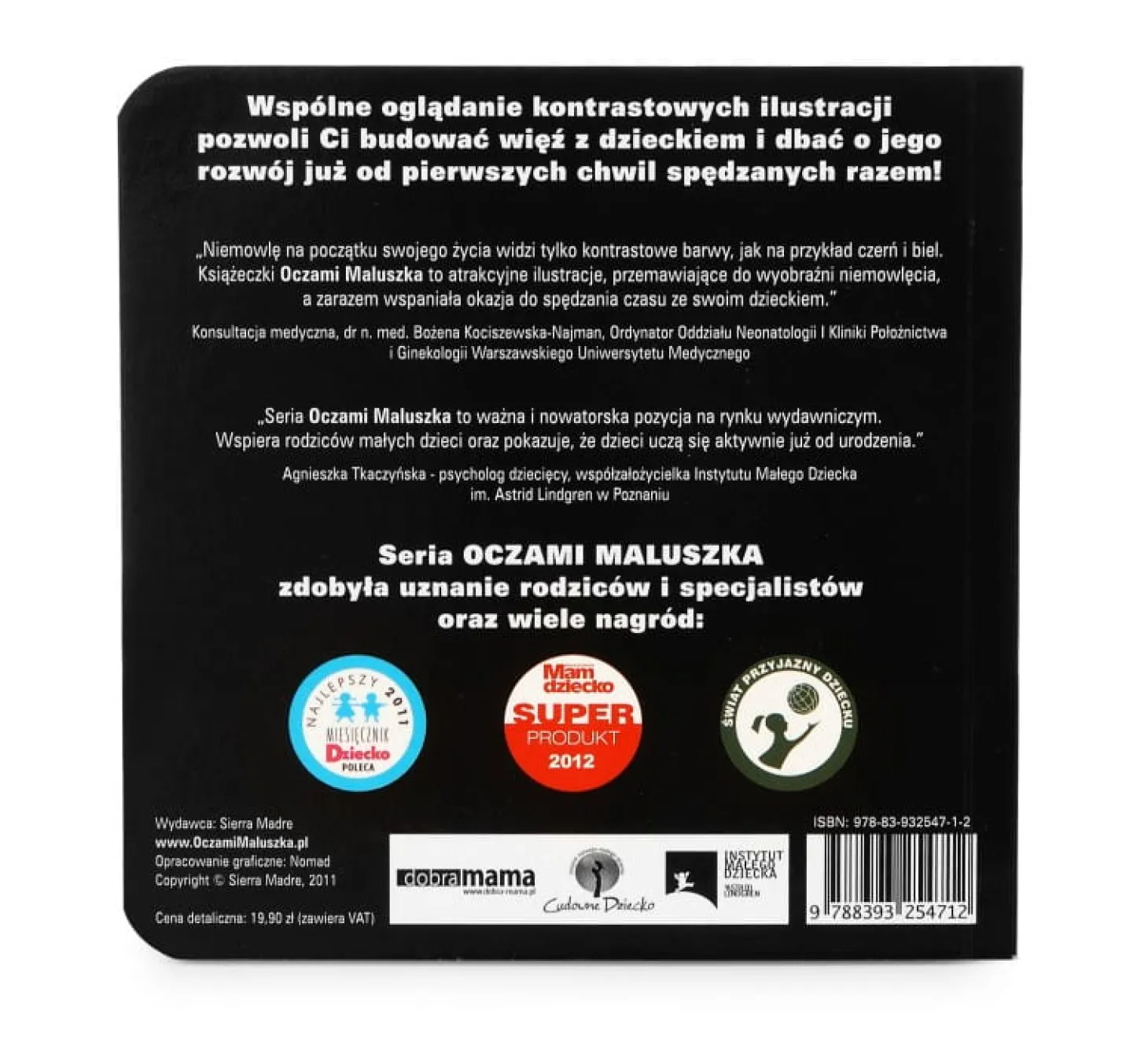 Oczami Maluszka kontrastowa książeczka Banan