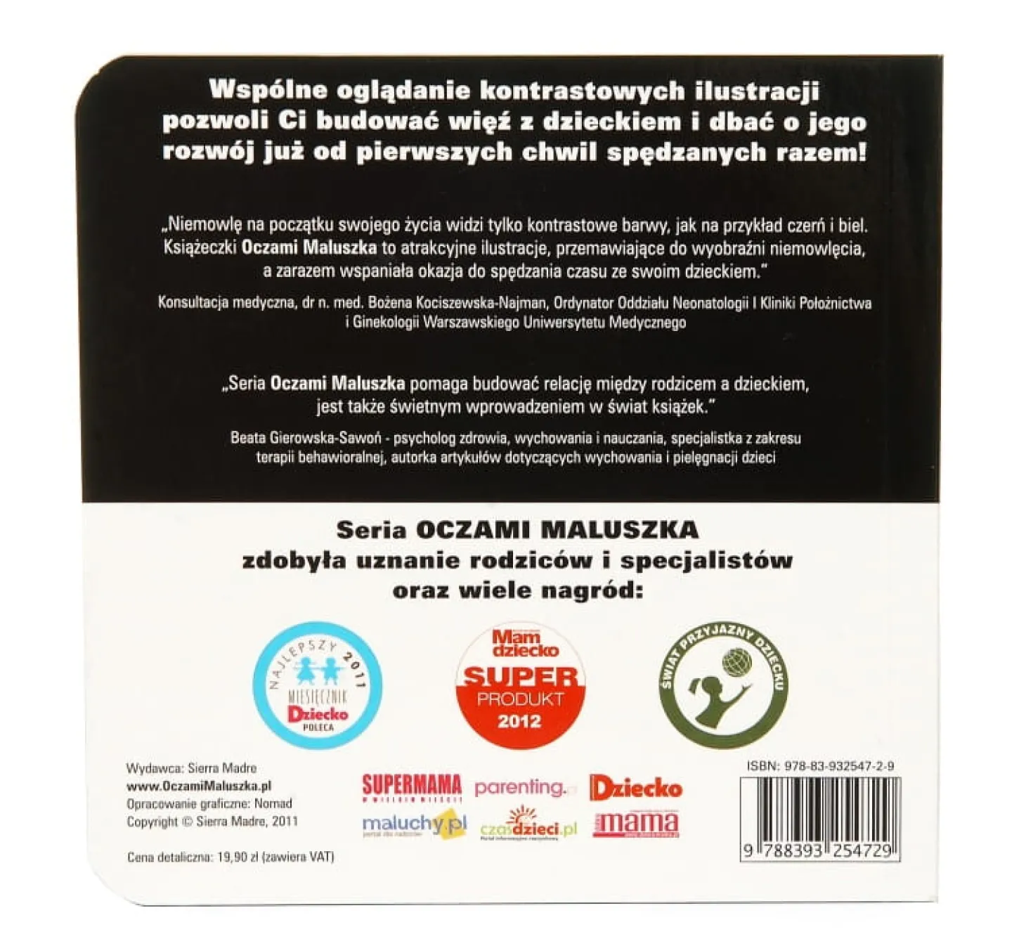 Oczami Maluszka kontrastowa książeczka Sztućce
