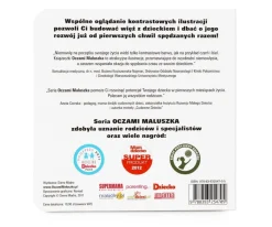 Oczami Maluszka kontrastowa książeczka Ślimak