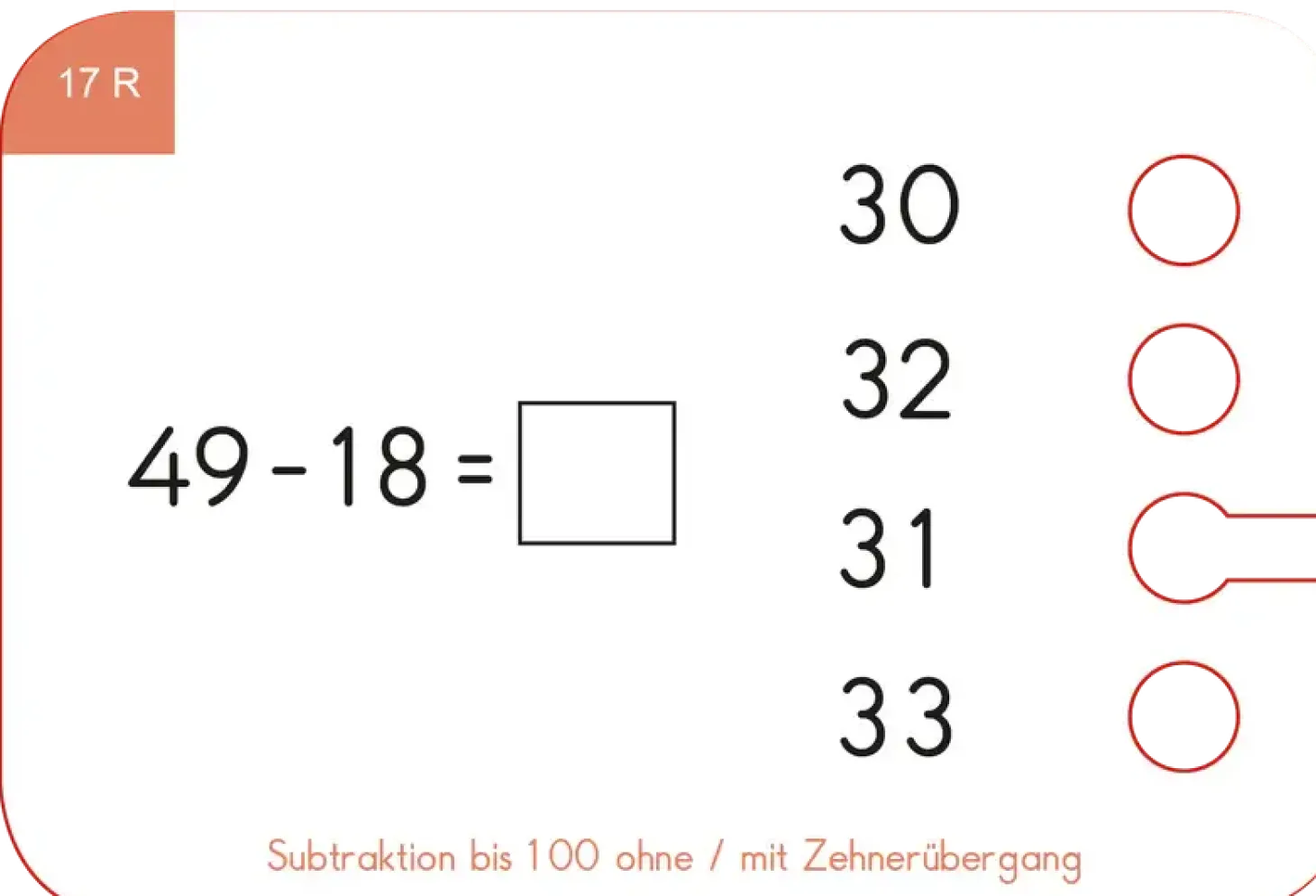 Odejmowanie w Zakresie 100. Karty WiemTo