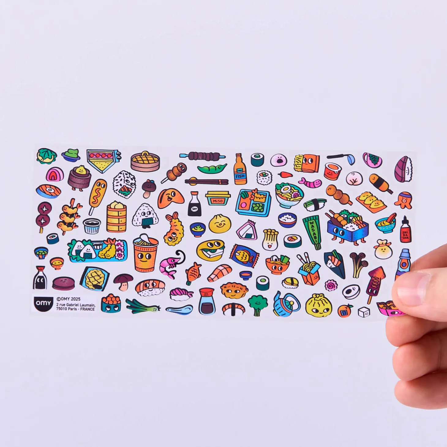 Odlotowe winylowe naklejki - BOUTIQUE SUSHI