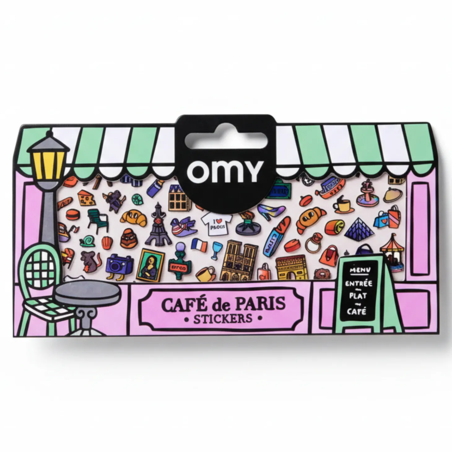 Odlotowe winylowe naklejki - BOUTIQUE PARYŻ