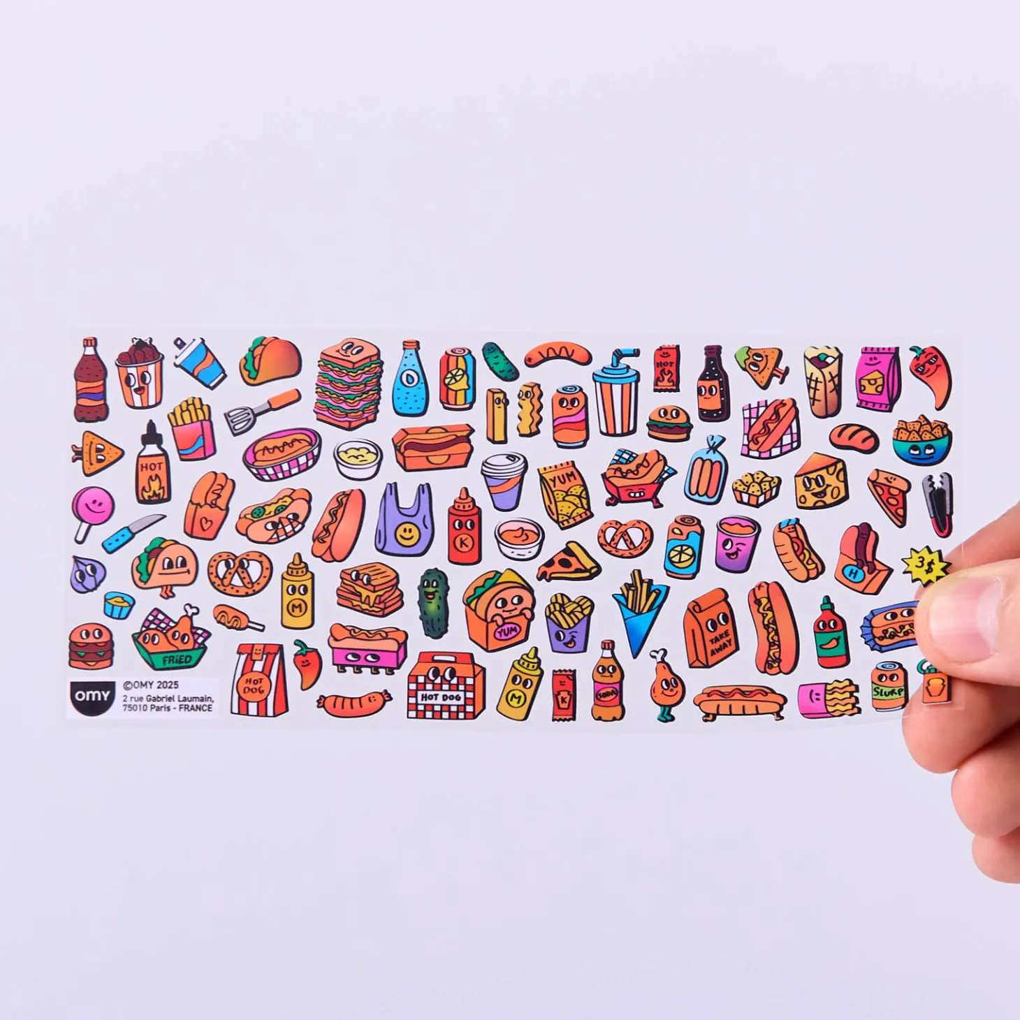 Odlotowe winylowe naklejki - BOUTIQUE HOT DOG