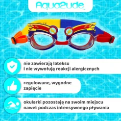Okulary do pływania Aqua2ude - Błyskawica 3+
