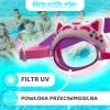 Okulary do pływania Aqua2ude - Kotek różowy 3+