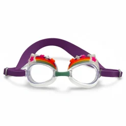 Okulary do pływania Aqua2ude - Tęcza z gwiazdkami 3+